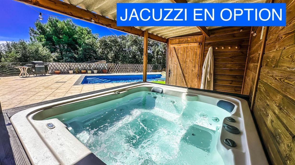 Appart Independent Garden Pool & Spa Sussargues Екстер'єр фото