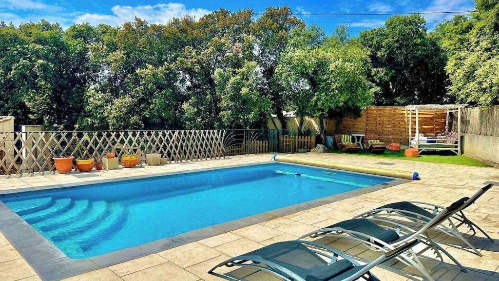 Appart Independent Garden Pool & Spa Sussargues Екстер'єр фото